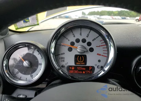 2009 Mini Cooper S z USA, uszkodzony, nr VIN WMWMS33599TY07775